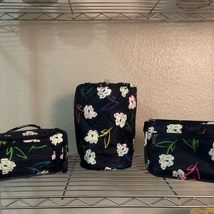 Lug 3 pcs travel set in bright floral. Trolley Mini, Parasail, Tumbler.